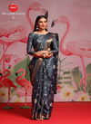 Apple Holland Silk Holland Silk Party Wear Silk Blend Printed Saree Collection